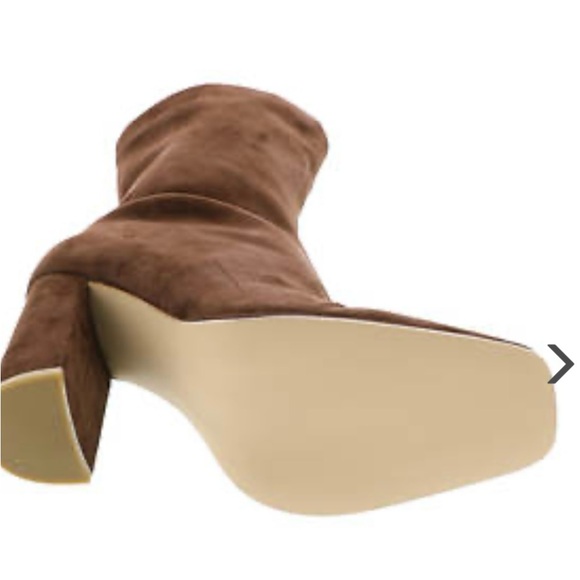 Steve Madden Size 8 1/2 Chocolate Lockwood Mid Calf Boot NEW - Picture 4 of 5